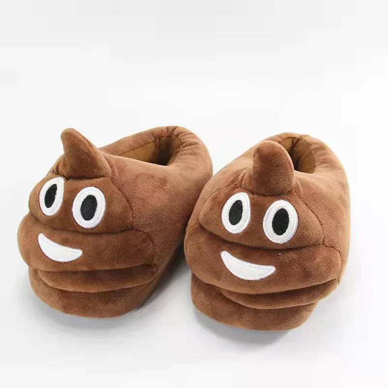 For Man And Women Slipper Prankish Cartoon Indoor Thickening Warm Plush Slippers Winter Shoes 5
