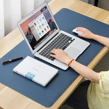 

Double-Side Mouse Pads PU Leather Mousepad Xxl Carpet Mouse Mat Anti-dirty Mouse Pad Office Computer Laptop Desk Pad Large HOT