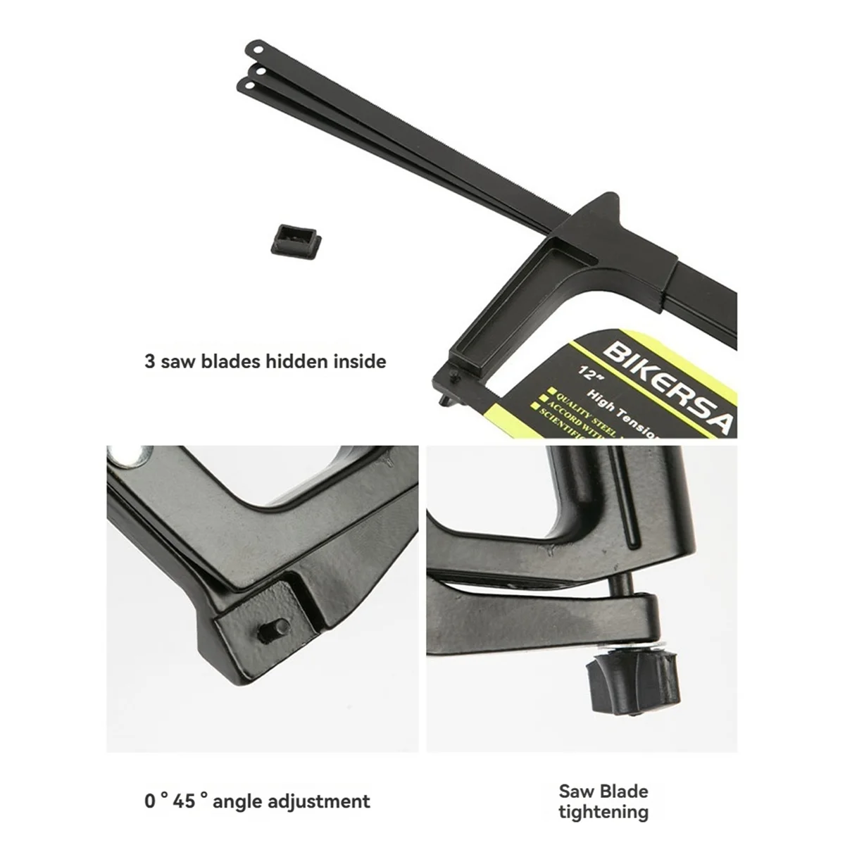 BAAU Bicycle Seatpost Cutting Blades Tool Bicycle Fork Seatpost Cutting Saw Bow Accessories