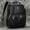 Cow Leather Backpacks Men Laptop Rucksack Shoulder Bag Mochilas Cowhide Genuine Leather Male Bag School Bag for Man Travel Bag 1