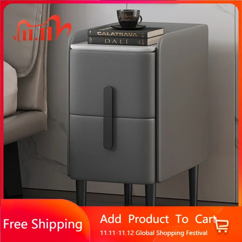

Side Coffee Nightstands Bedside Tables Night Stands Wooden Nightstands Gamer Cabinet Storage Mobile Nachtkastje Furniture YX50NS