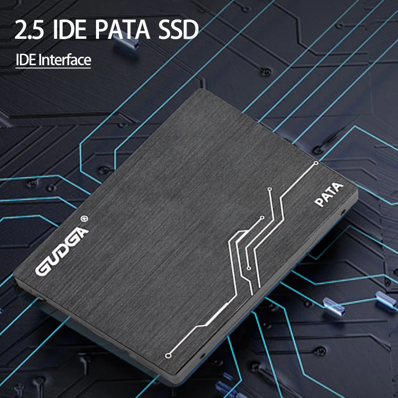 Gudga-pata Ide Unidade Interna de Estado Sólido 2.5 Ssd Mlc Flash 44pin 8g 16gb 32gb 64gb 128gb Interno Controle Indústria para Laptop Ecrã - Imagem 3