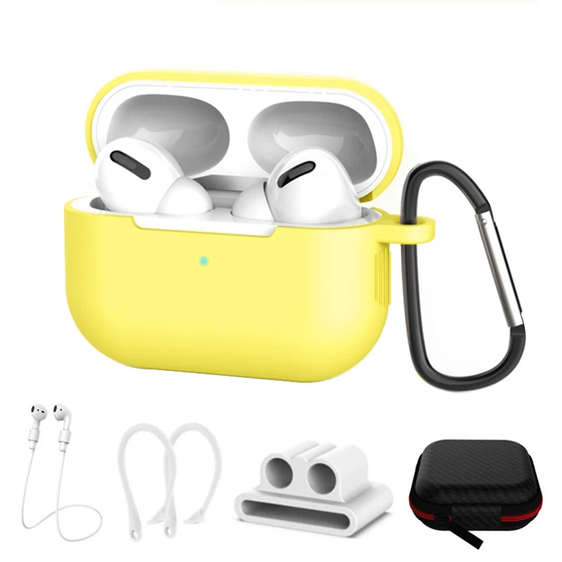Coque en Silicone pour Airpods Pro-12