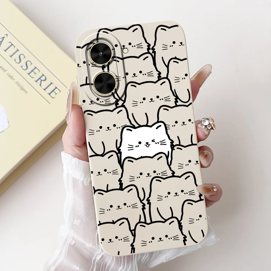 Cute Fashion Cartoon Matte Soft TPU Phone Case - Universal for Xiaomi Redmi and Poco Series