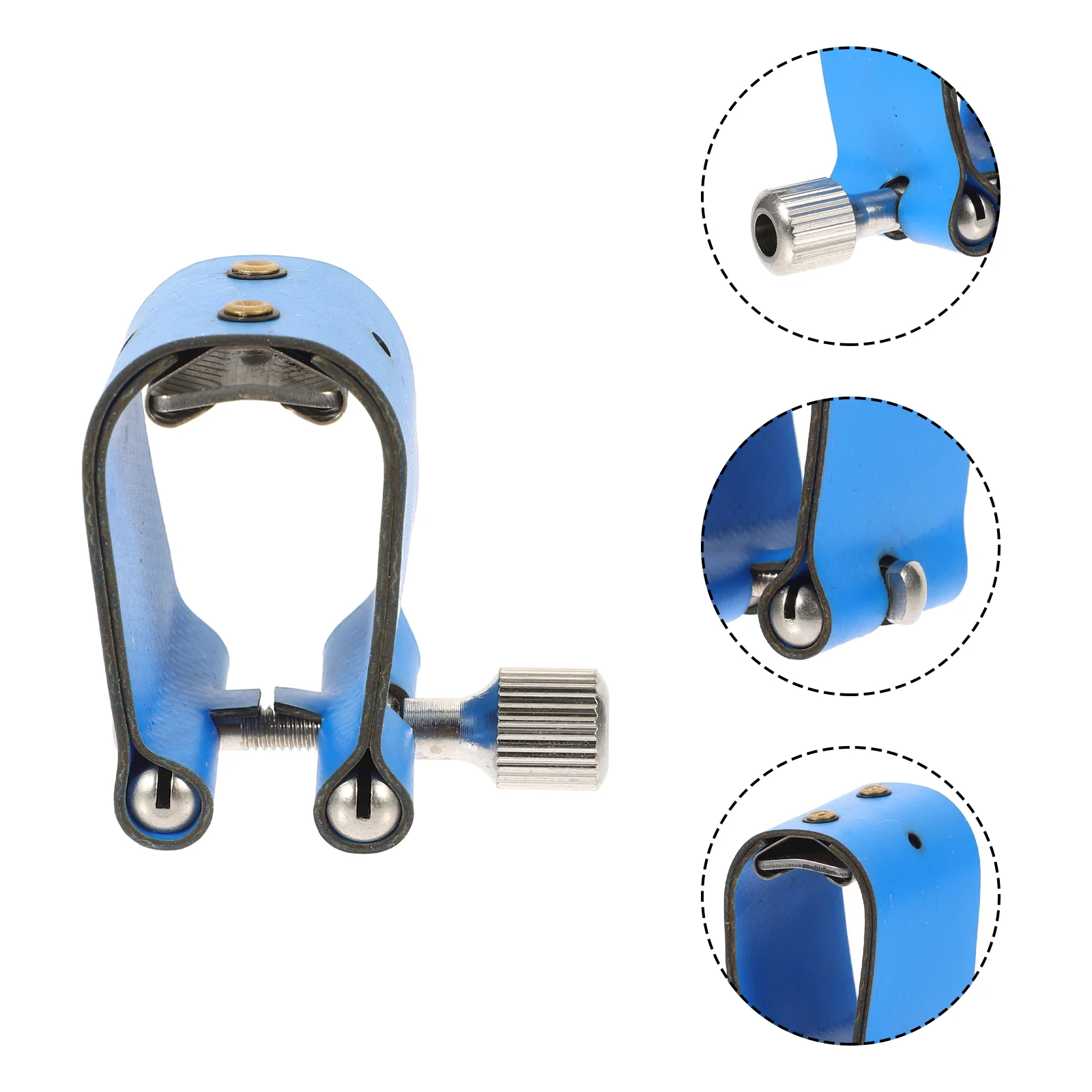

Soft Pickup Durable Sax Reed Clip Accessories Saxophone Fixing Accessory Clamp Simple Head