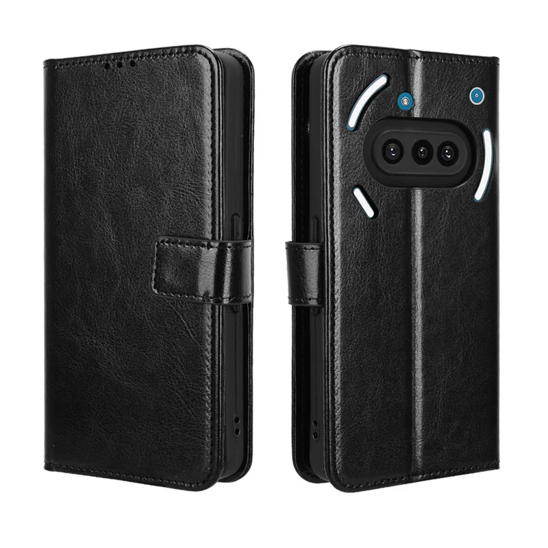 Vintage Magnetic Leather Wallet Flip Cover Case