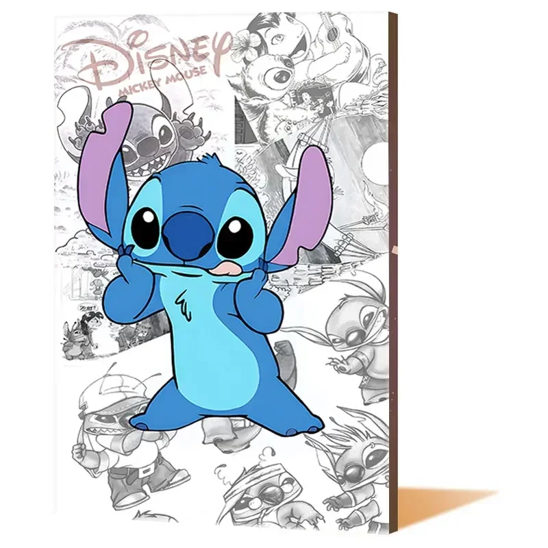 Disney Cartoon Lilo & Stitch Poster Canvas Painting Wall Art