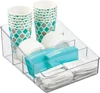 4 Layers Food Storage Containers Pantry Organizer Desktop Transparent Kitchen for PET Refrigerator Makeup Box Spice Pouches 3