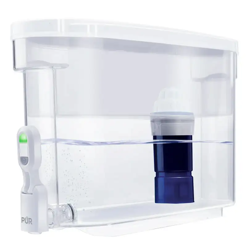 

Диспенсер для кувшина с фильтром для воды, 30 чашек, синий/белый, мембрана gpd DS1811Z