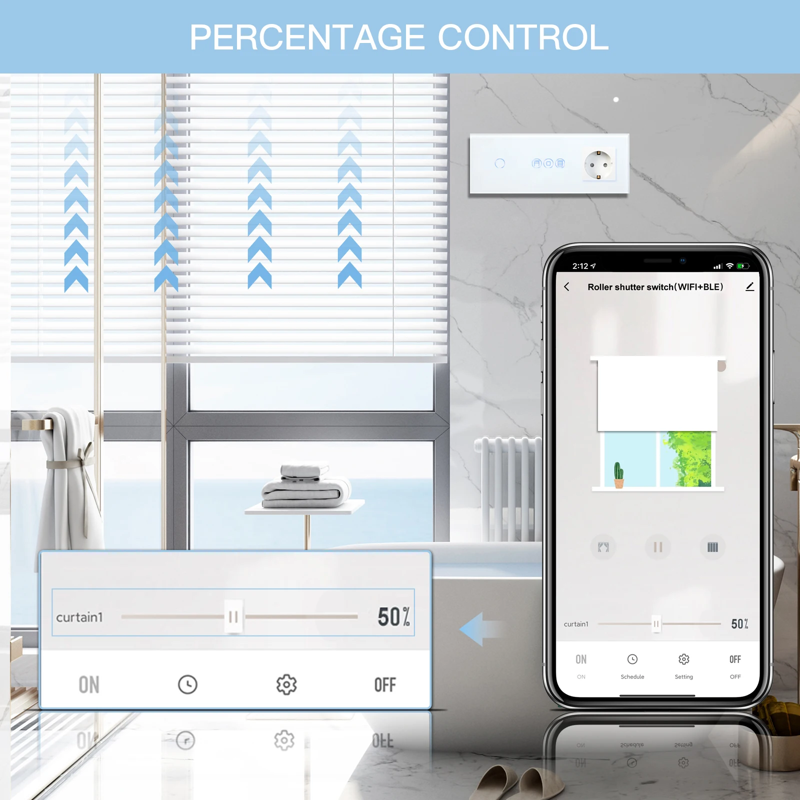 interruptores de luz toque bseed wifi interruptor 01