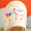Summer Children Garden Clogs Shoes Boys Girls Beach Sandal Kids Lightweight Breathable Cute Cartoon Rabbit Slip Baby Slippers 2