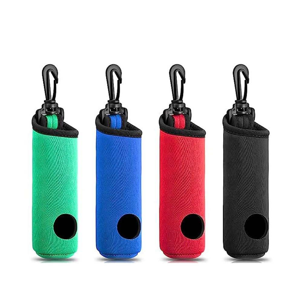 

Neoprene Golf Ball Pouch Large Capacity Golf Ball Holder Carry Bag Belt Clip Golf Gifts Accessories For Women Men 21cm/8.27"