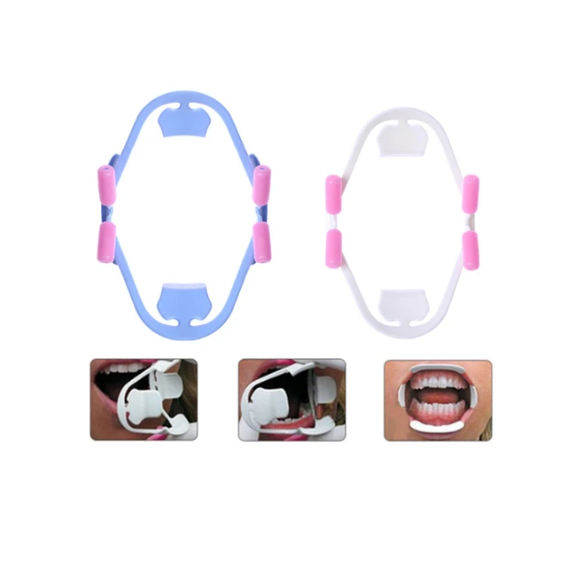 Apribocca - Strumenti per dentista dentale denti denti retrattori dentali  denti apri bocca monouso 3D apri bocca (Colore : M Pink) : : Casa  e cucina