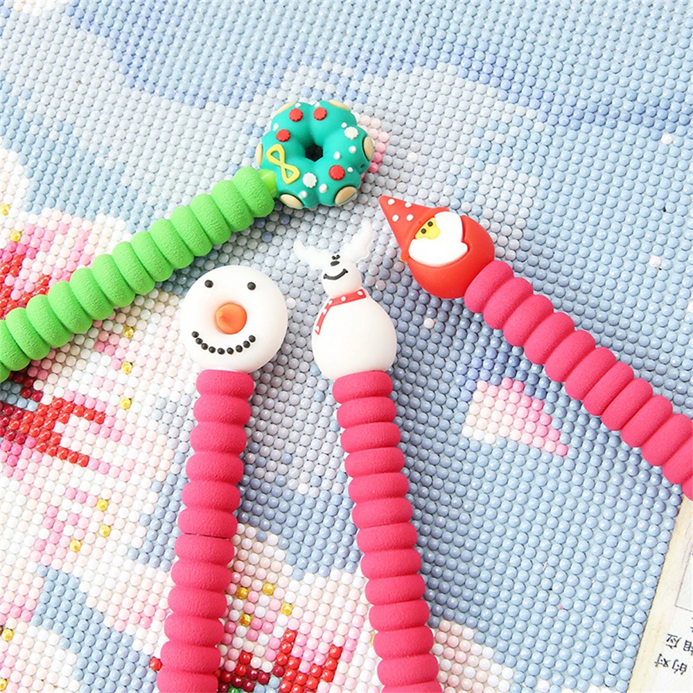 5D DIY 다이아몬드 페인팅 펜 크리스마스 패턴 포인트 드릴 펜 자수 크로스 스티치 공예 액세서리 바느질 도구 새로운 스타일