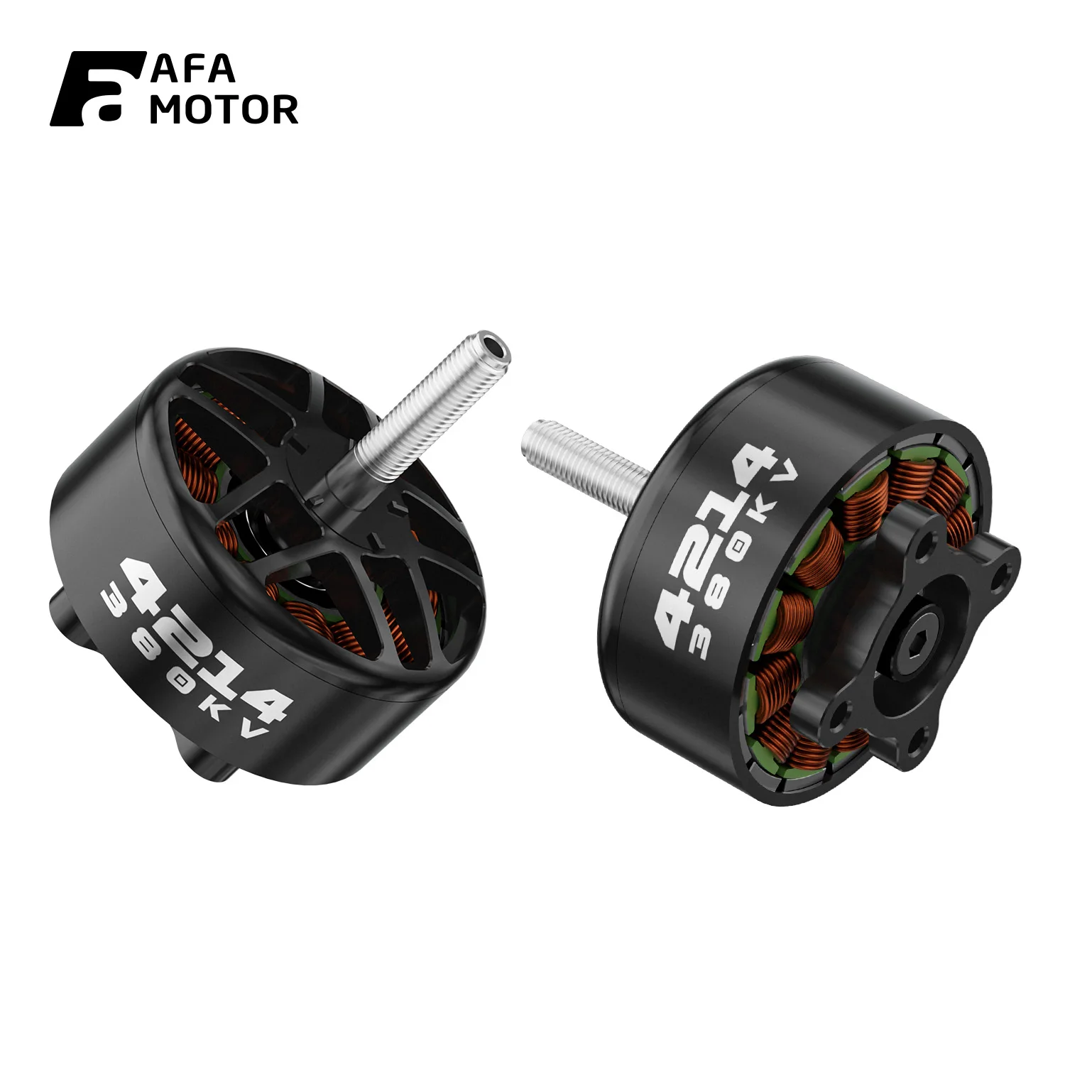 AZ4214 380KV V1 브러시리스 모터(13인치 FPV 드론용) 6-12S 장거리/시네마틱/시네타이퍼 FPV 모터 부품