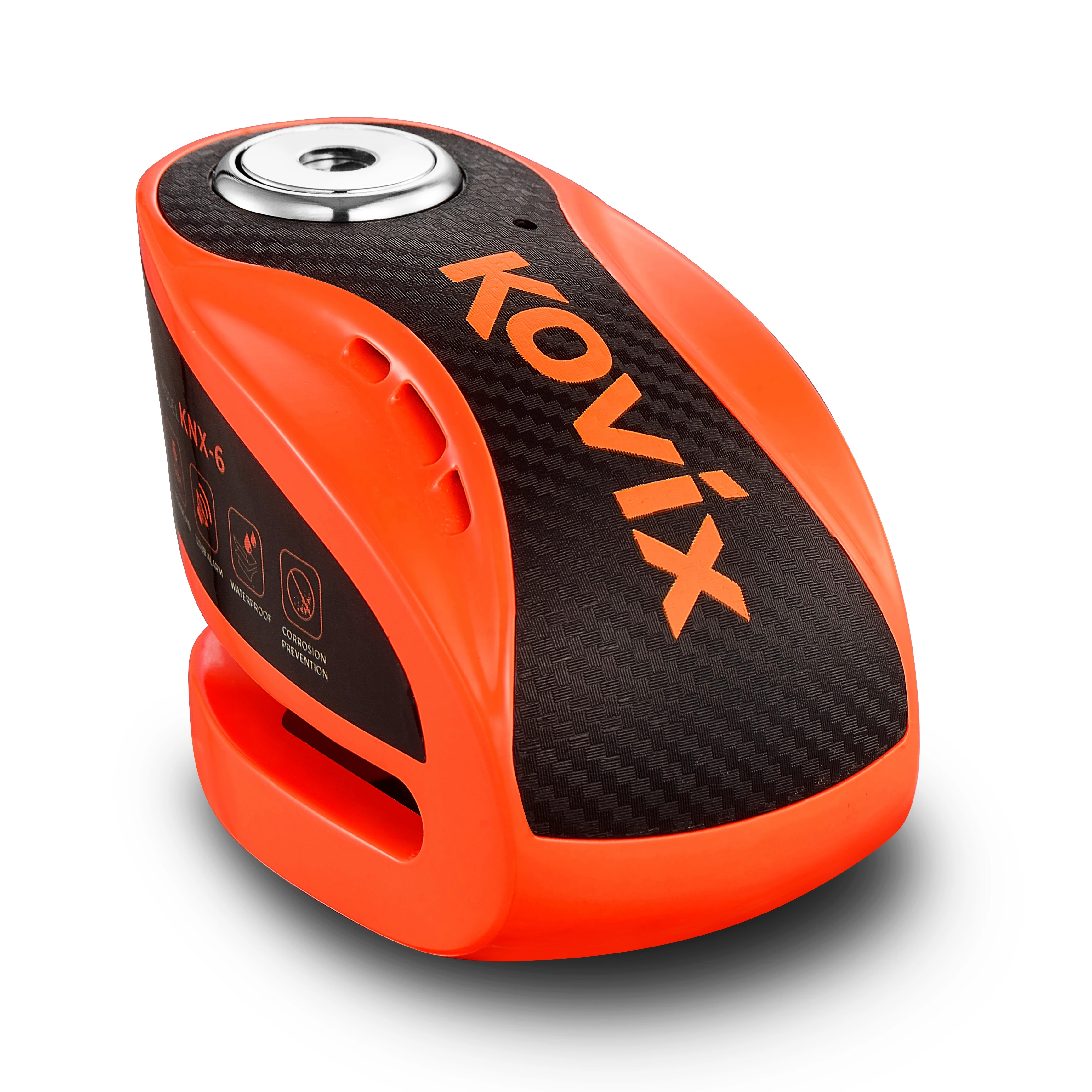 Kovix Alarm Disc Brake Lock, 120dB Heavy Duty Security IP67 Waterproof