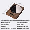 Coffee Mug Cup Warmer Coffee Mug Heating Coaster Mini Portable Smart Thermostatic Hot Plate Milk Tea Water Heating Pad Heater 6