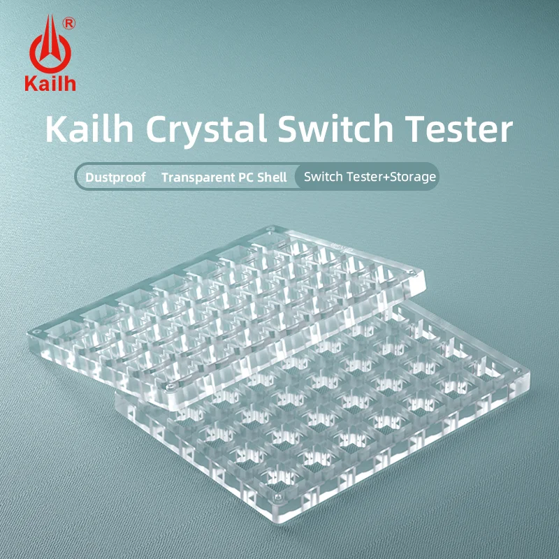 Kailh Mechanical Keyboard Switch Tester 35 Switches Lube Modding Station Combination DIY Cover Removal Platform (No Cover)