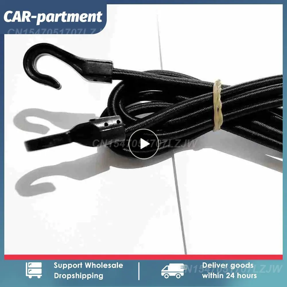 Bike Luggage Carrier Rope 10KG Loading Elastic Band Cargo Racks Tied Rubber Straps Rope/Suitcase Band With Hooks