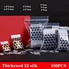 Cute Mini Plastic Zipper Bag Ziplock Bag Ziplock Pill Packaging Pouches Jewelry Food Boutique  Packaging Bags Multiple Sizes 2