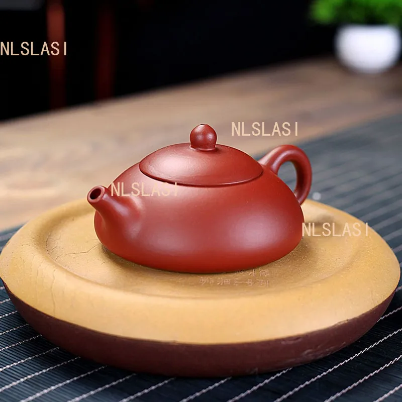 150ml Tradition Raw Ore Purple Clay Teapot Chinese Yixing Stone Scoop Tea Pot Home Antique Filter Kettle Tea Set Accessories