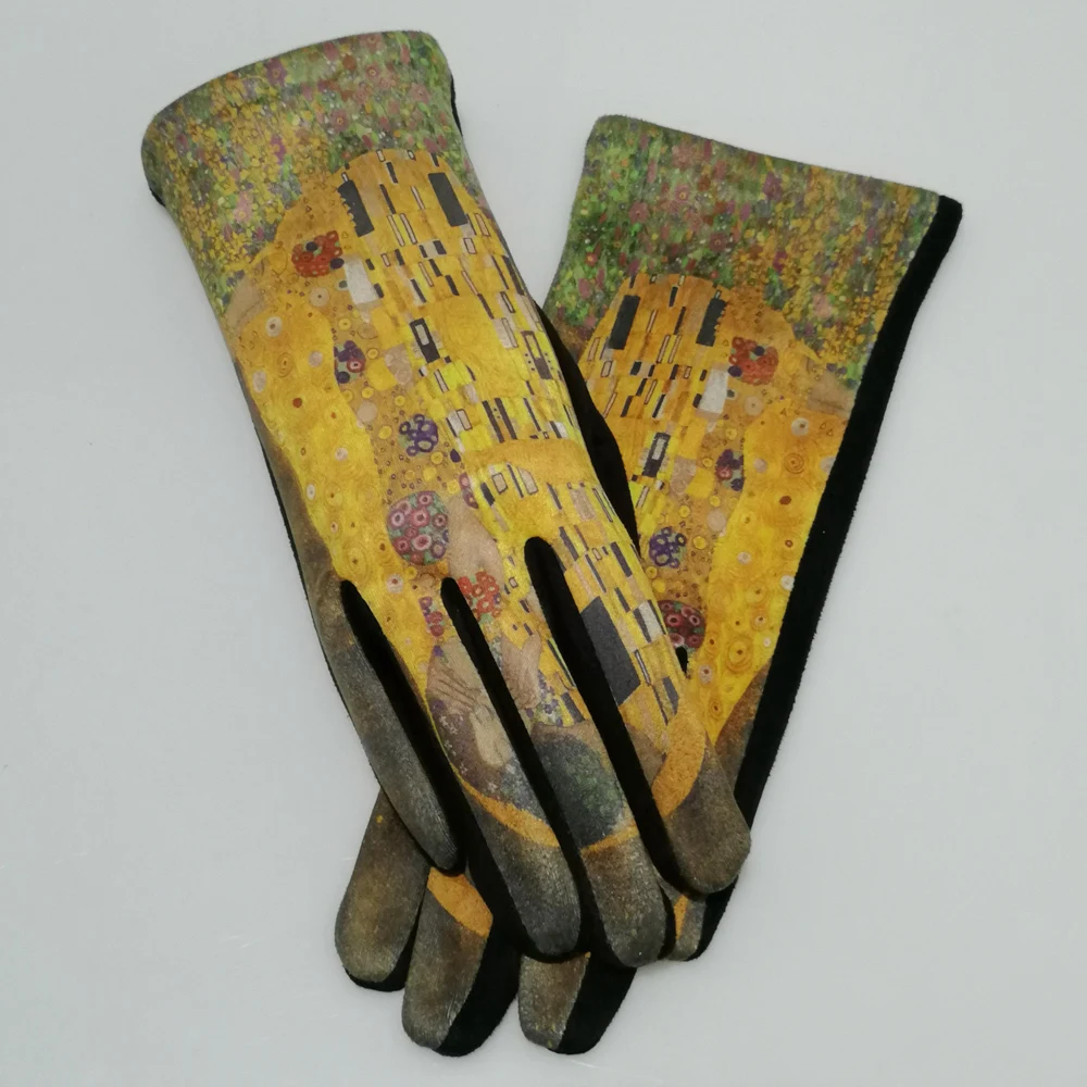 Tanio Gustav Klimt obraz olejny rękawiczki
