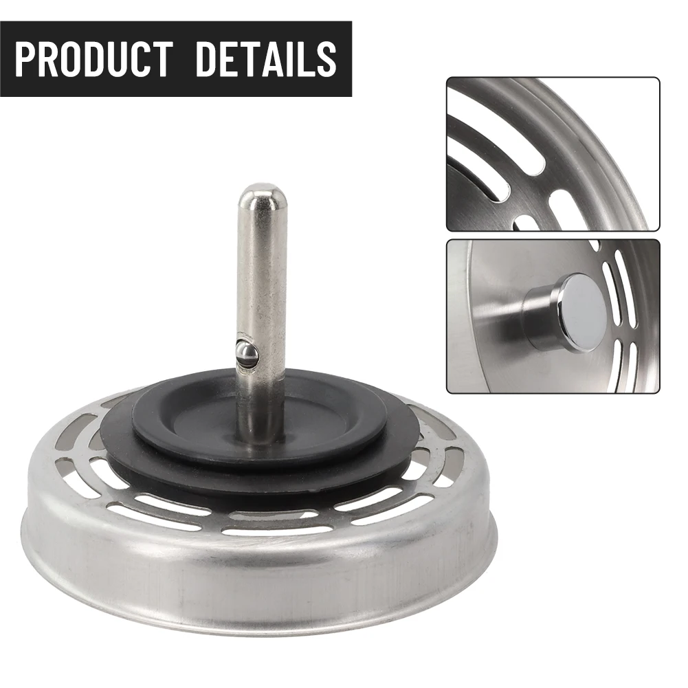 

Drain Waste Plug Effortlessly Maintain a Clean Sink with For Blanco Replacement Kitchen Sink Strainer Waste Plug
