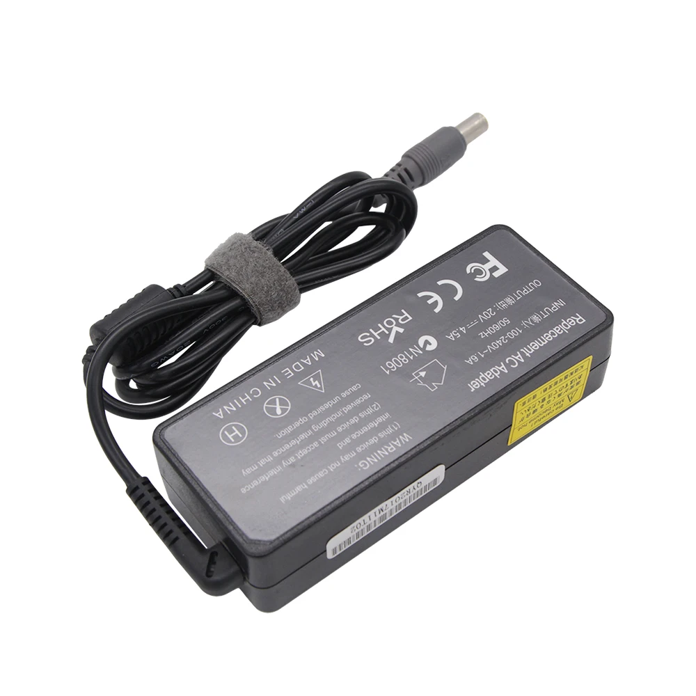 Adaptador ac Laptop para Lenovo Carregador de Notebook 20v 4.5a 90w 79*55 Milímetros Pinos t6 r6 z6 X200 X300 3000 C100 T60 E125 E430 E530 e4 - Imagem 4