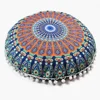 43x43cm Round Cushion Cover Thicken Round Linen Office Chair Cushion Cover Tatami Meditation Cushion Sofa Pillowcase Home Decor 5