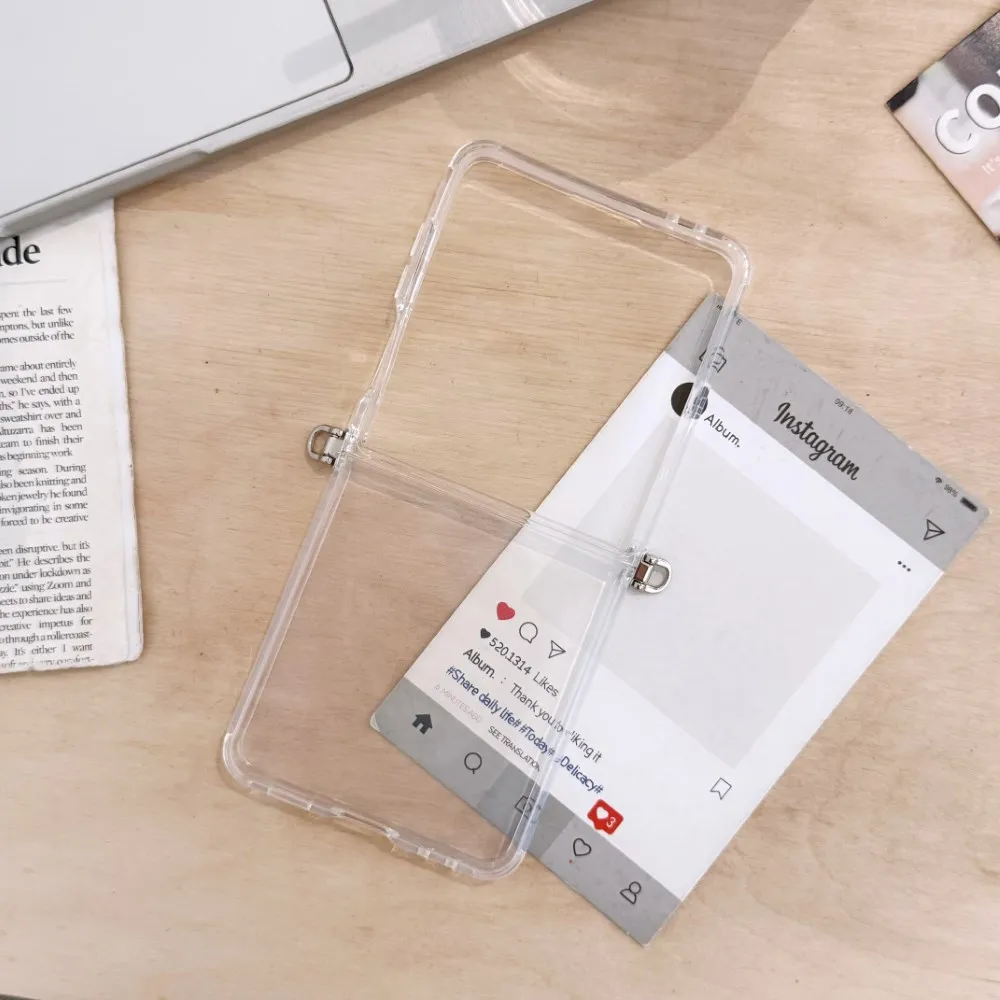 Soft Silicone Transparent Shockproof Phone Case - Folding Protection Back Cover Accessories