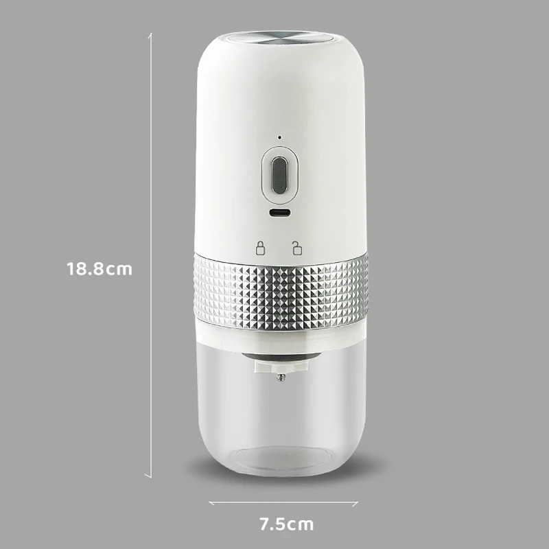 USB 무선 전기 커피 그라인더, 전문 세라믹 그라인딩 코어, 커피 원두 밀, 휴대용 커피 메이커 액세서리