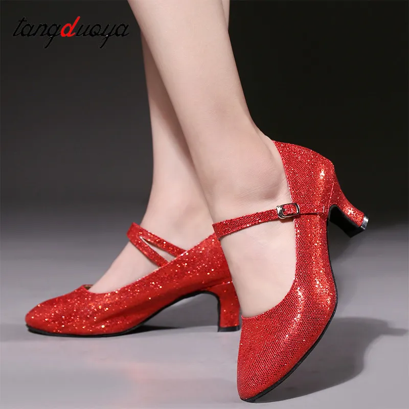 Ballroom Sneakers Latin Dance Shoes Woman Soft Bottom Dance Shoes Modern Jazz Tango Dancing Closed Toe indoor/outdoor