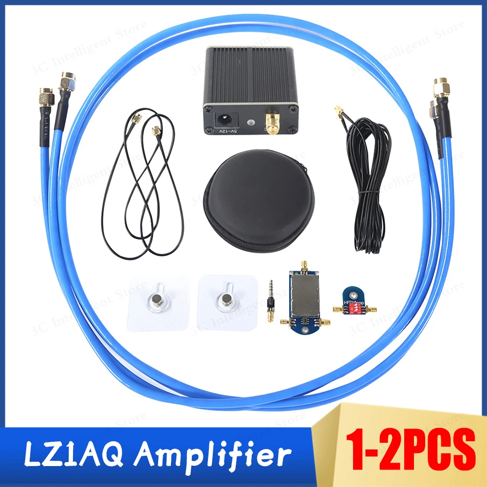 Wideband Active Magnetic for Loop Antenna LZ1AQ Amplifier HF AM FM VHF UHF SDR Receiver Radio Tescun Malahitea 50K-500MHz