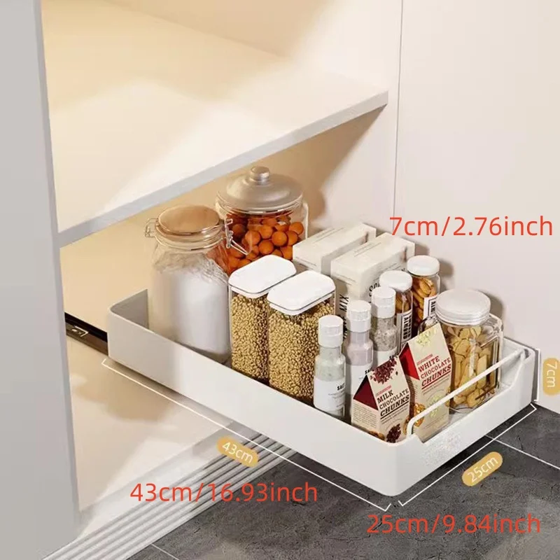 Pull-Out Kitchen Storage Rack 6