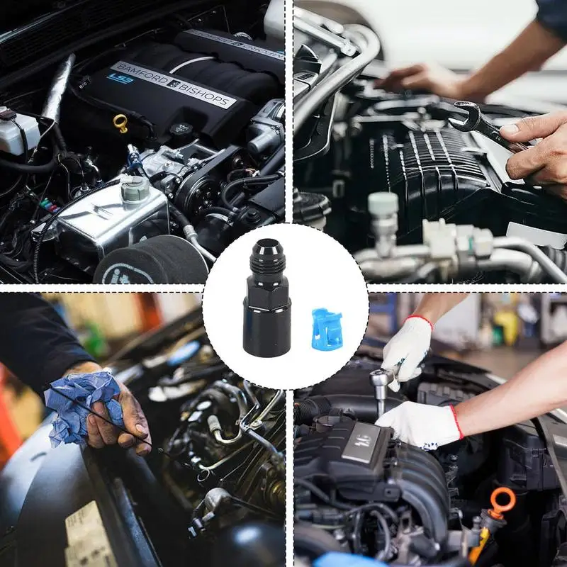 Car Fuel Quick Release Hose Connector Gasoline Diesel Oil Pipe Pump Rubber Fitting Car Fuel Lines Coupler Hose Accessories