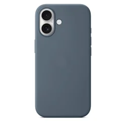 Premium Liquid Silicone Shockproof Phone Case with Magsafe Wireless Charging Support - iPhone 17 Pro (Anchor Blue)