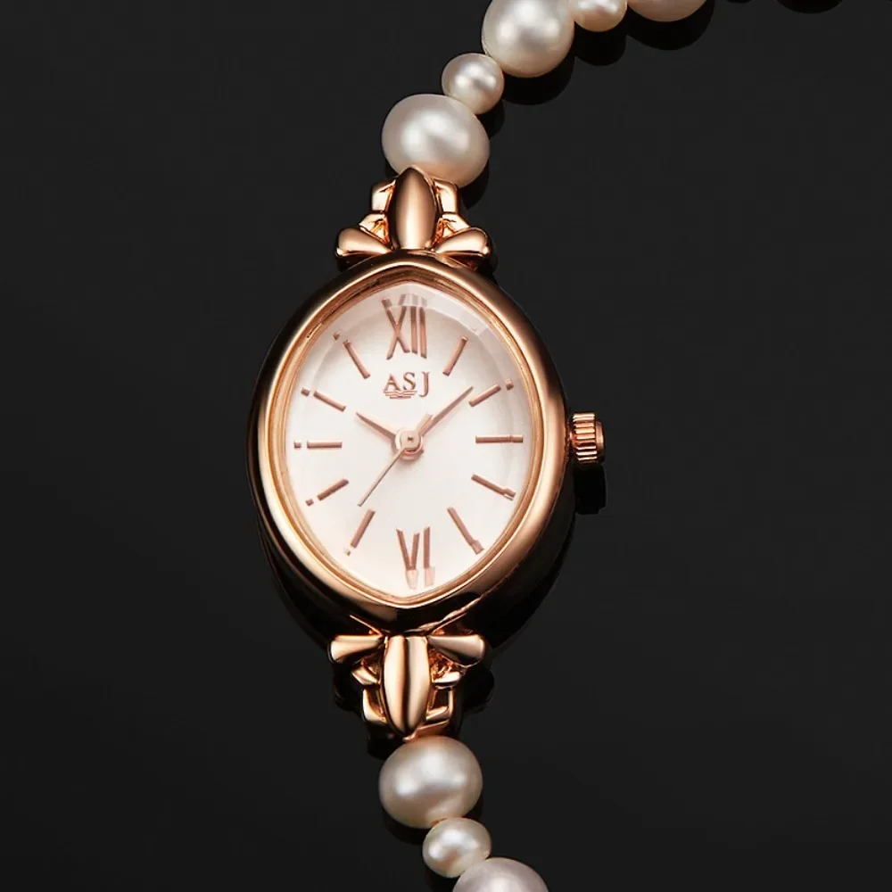 

Watch for Women Shell Pearl Bracelet clock Elegant Waterproof Creative lady Quartz Watch Korean Fashion Montre Femme Luxe Marque