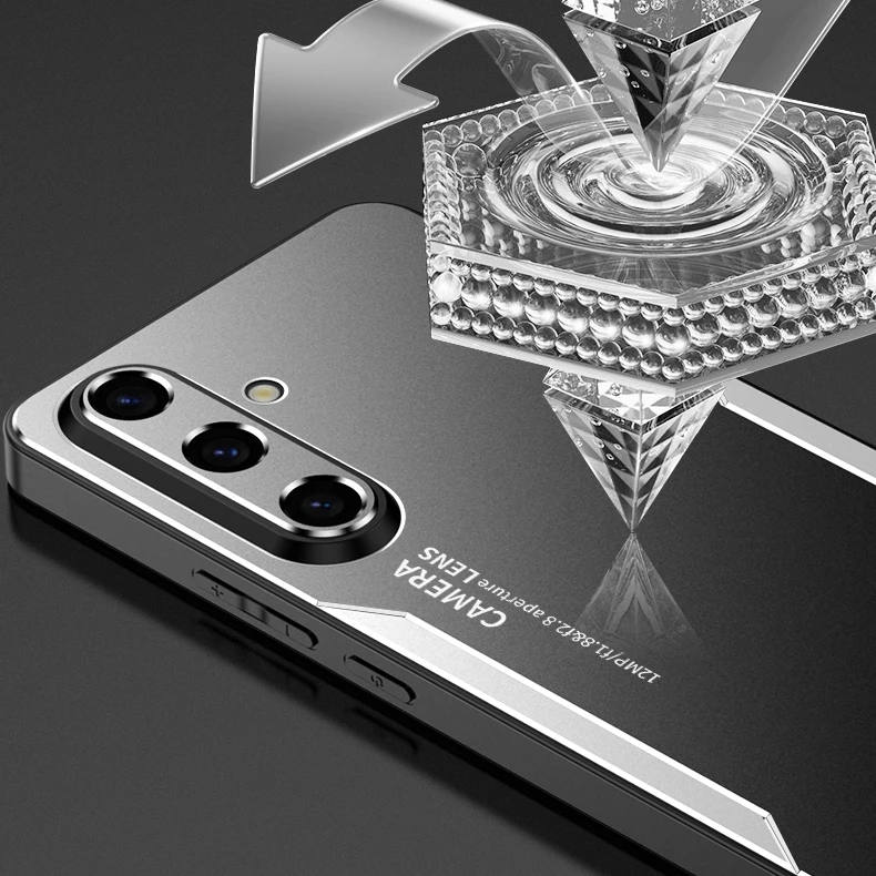 S25 S26 Ultra Aluminum Metal Case For Samsung Galaxy S26 S25 Edge S24 S23 S22 S21 S20 FE S 26 25 24 Ultra Plus Shockproof Cover — view 3