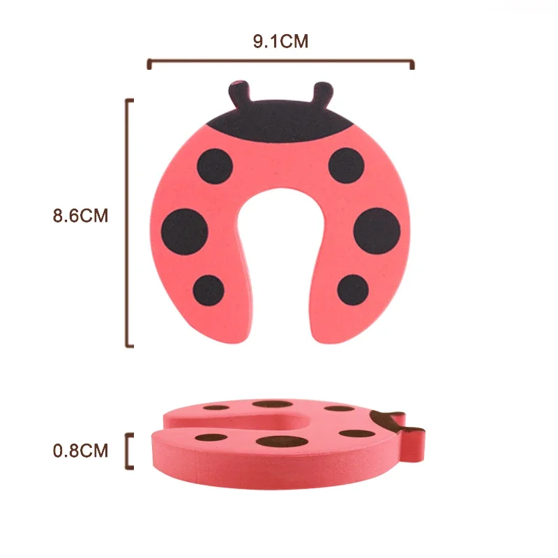 5Pcs/Lot Protection Baby Safety Cute Animal Security Door Stopper Baby Newborn Care Child Finger Protector