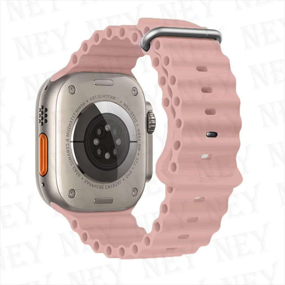 Ocean Silicone Sport Watch Band - Vibrant & Durable Strap