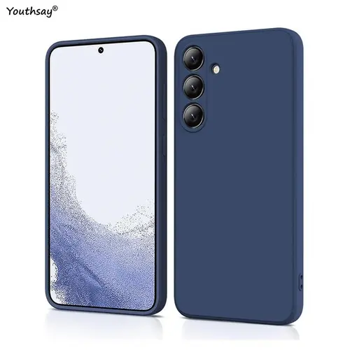 For Samsung Galaxy A16 Case Cover Samsung Galaxy A17 A16 A56 A36 A15 Funda Coque Soft Original Liquid Silicone Case Samsung A16 - Image 3