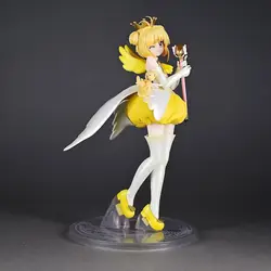 22cm Anime Kinomoto Sakura Figure Collectible Statue Doll Toy Gift - No box (22cm)