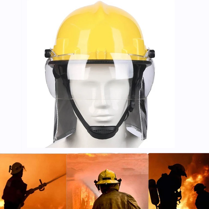 KoreanFirefighterHelmetSafetyRescueFirefighterHelmetWithFire