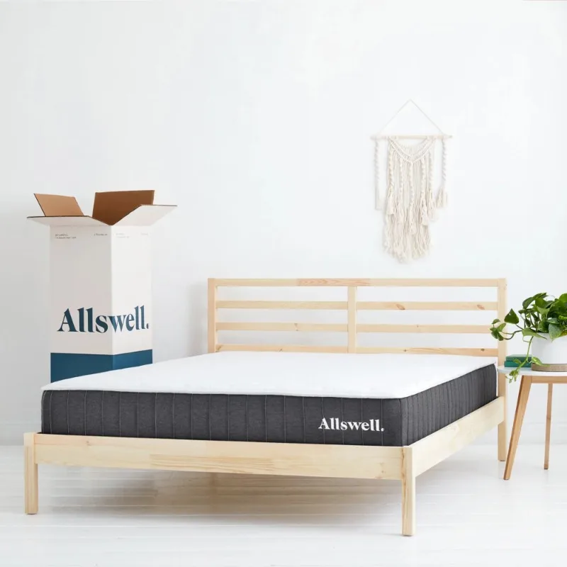 

The Allswell 10" Bed in a Box Hybrid Mattress, Queen/Full/King