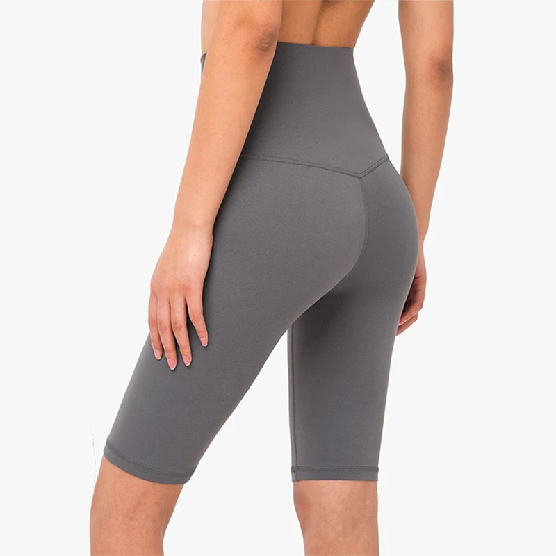 Pantalones cortos deportivos de Yoga para mujer, mallas largas de