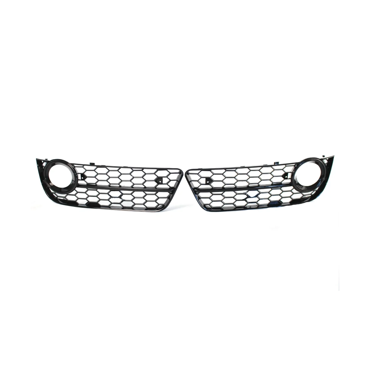

1Pair Car Front Grille Grill Lower Bumper Fog Light Cover Trim for A5 Coupe/Sportback 08-11 Cabriolet 10-11 B