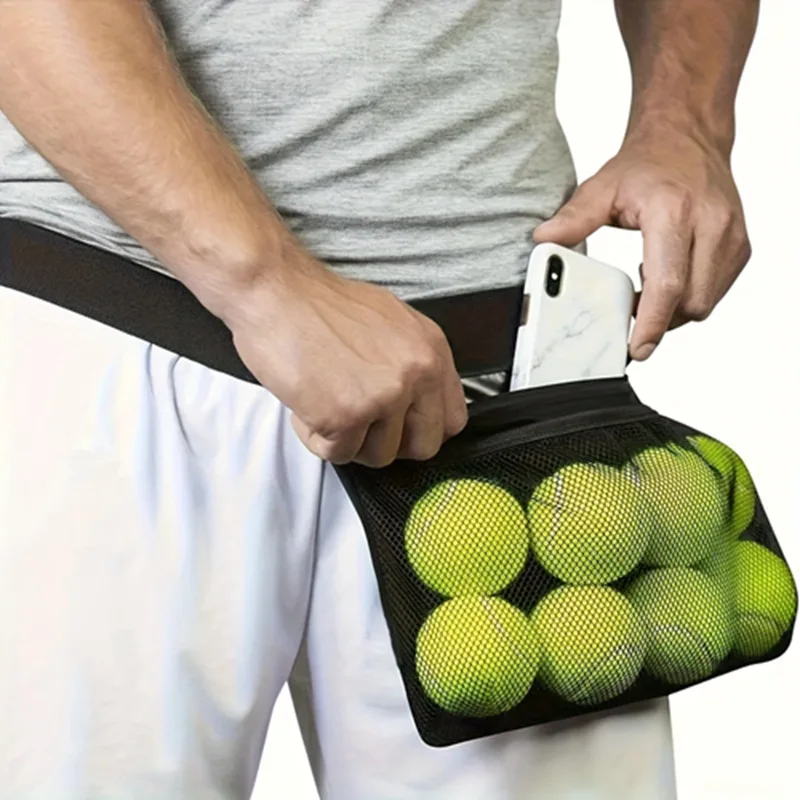 Orbia Sport Pickleball Ball Holder Oxford Fabric Tennis Ball Bag Golf Ball Store Pickleball Holder For Ball Sport