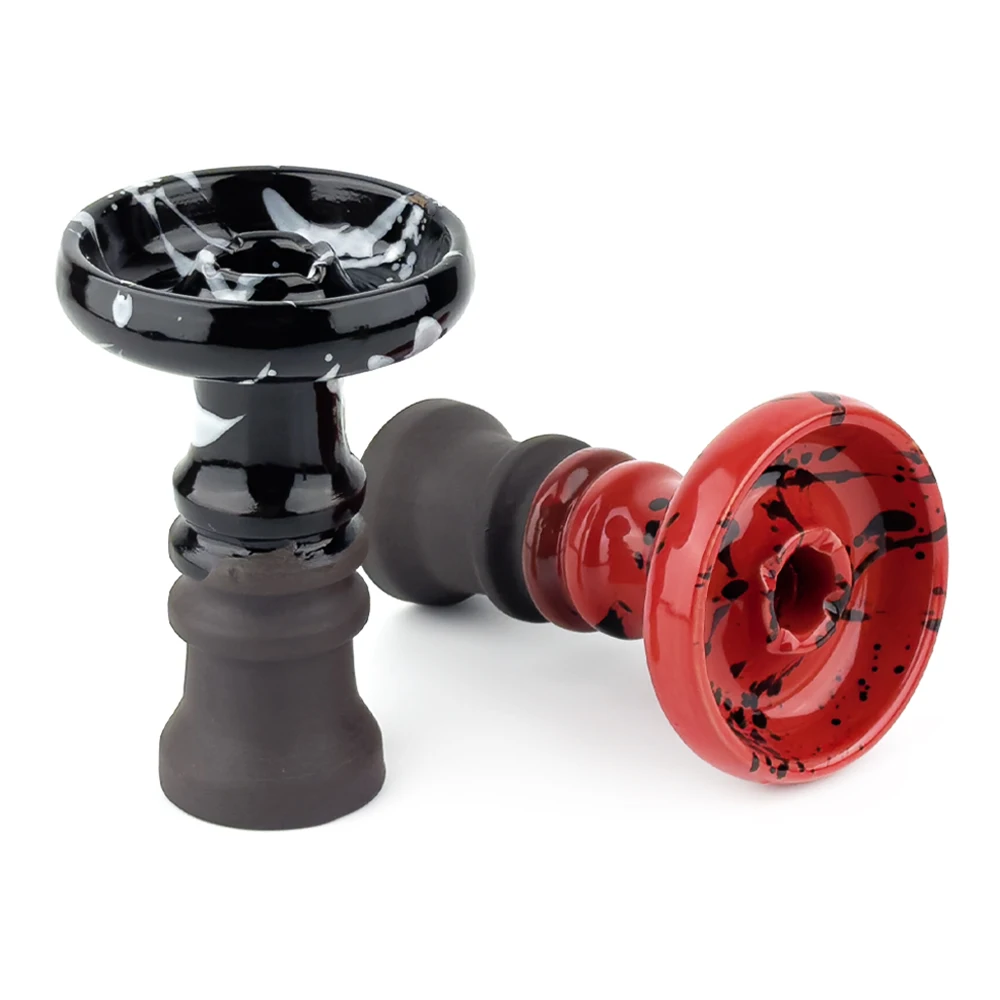 LOMINT Camouflage Style Ceramic Hookah Bowls Tobacco Holder Shisha Accessories LM-B139 2