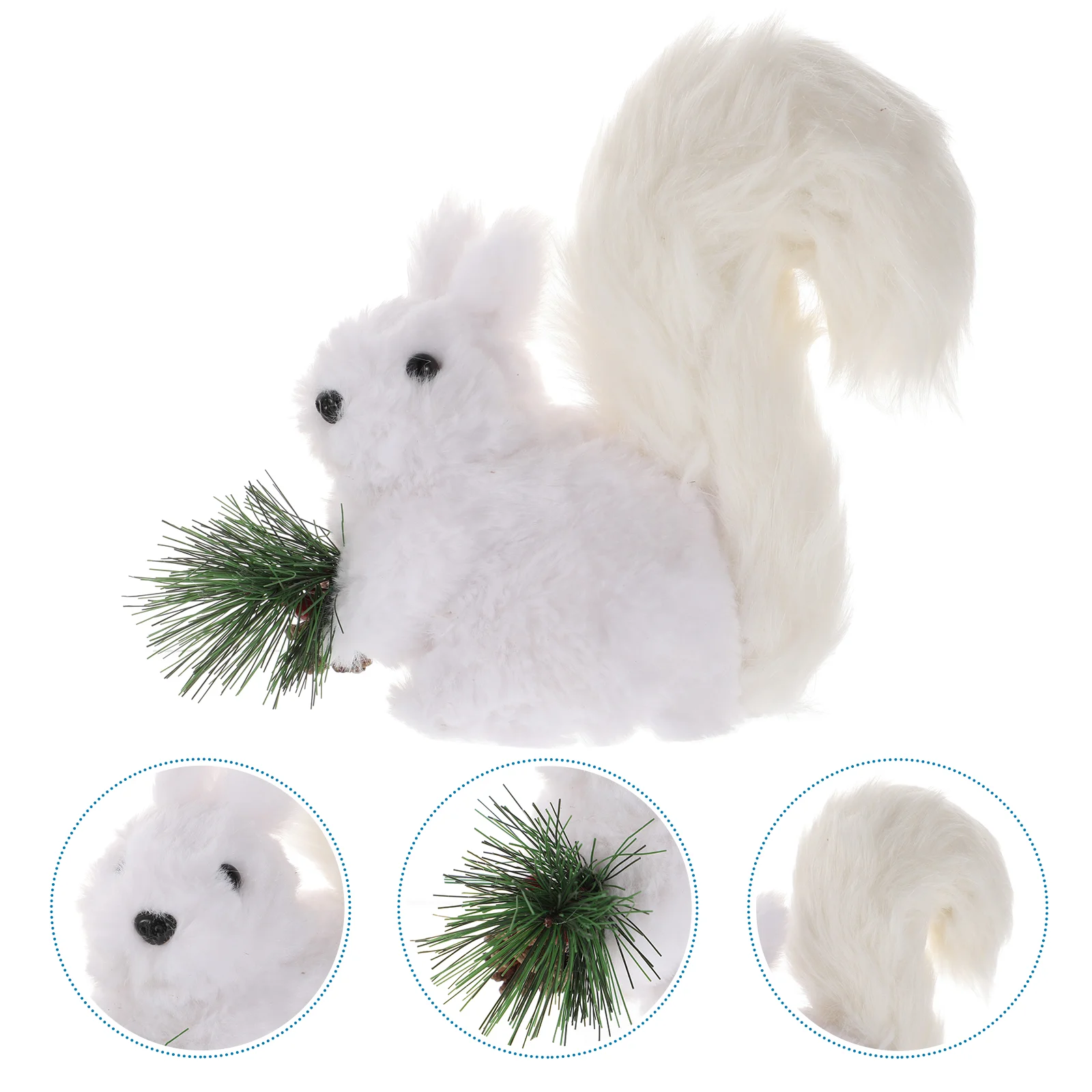 

Christmas Plush Squirrel Christmas Squirrel Figurine Squirrel Statue Christmas Sculpture Christmas Stuffed Squirrel