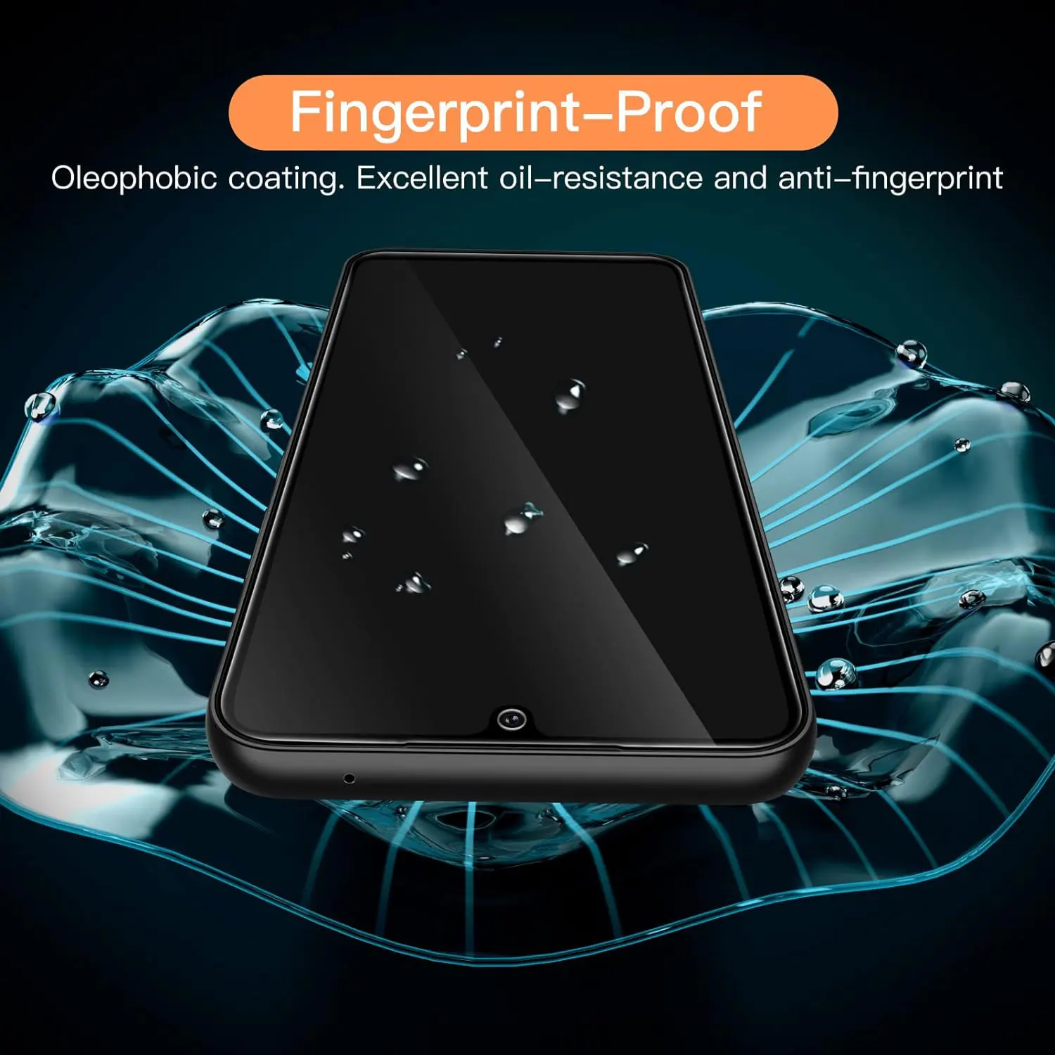 Premium Tempered Glass Screen Protector - 3-Pack